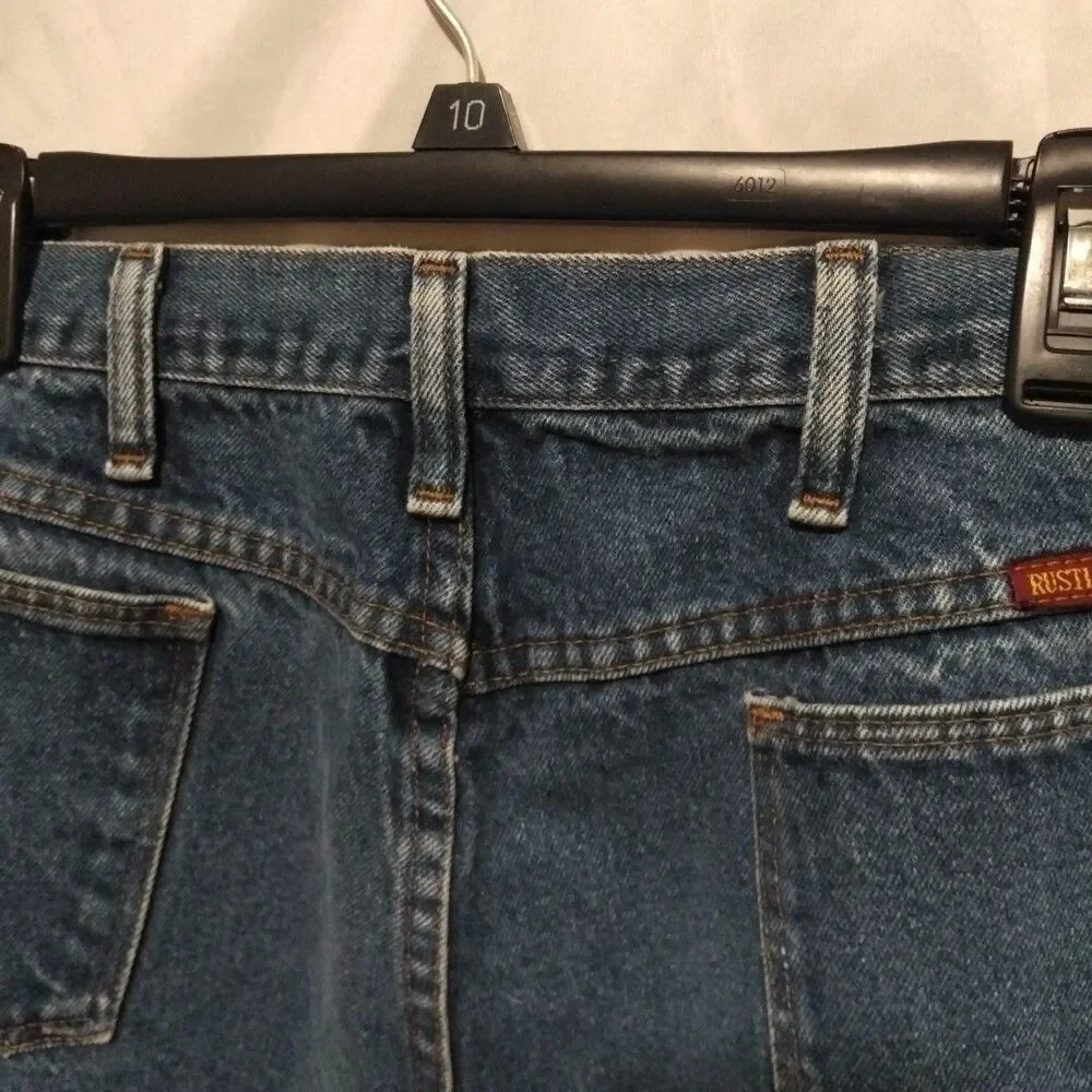 rustler jeans for men No Tag Measure 34x32 Med Wash Boot cut